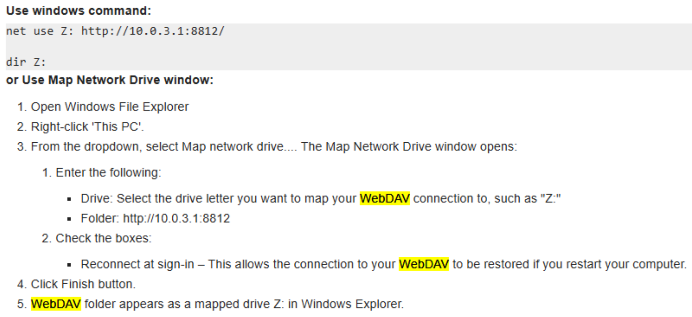 在 Windows 中啟用共用磁碟機
